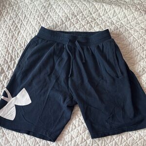 Under Armour Men's Dark Blue Athletic Shorts